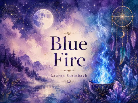 Blue Fire decorative excerpt cover